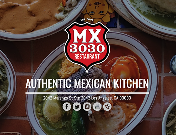 Comida Listing Category MX3030 Mexican Food Catering & Events